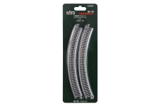 KATO-Lemke K20-110 - N - Gleis, gebogen, R 282 mm 45° (4 Stück)